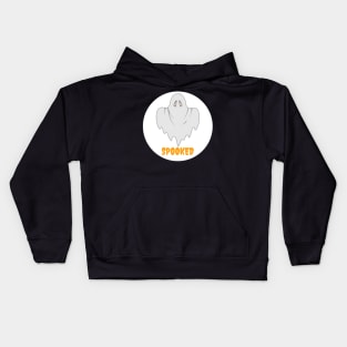 Spooky Halloween Ghost Kids Hoodie